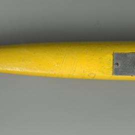 Hammer used for christening 'G. L. Cramer' Carey Eight, 1967