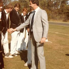 Opening of Graham Yallop Scoreboard at Bulleen, 1984