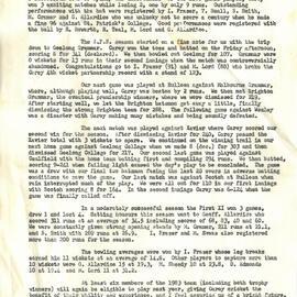 1st XI cricket report, 1983