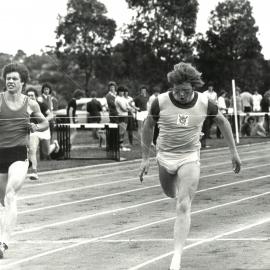 Athletics event at Bulleen, 1979