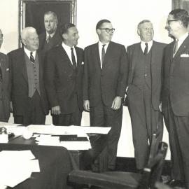 Alfred Mellor at the Australian Associated Stock Exchanges (AASE) Chairman's Conference in Perth, 1962
