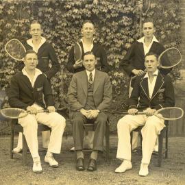 Tennis team, 1936