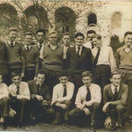 Don Buckmaster and students, 1950s