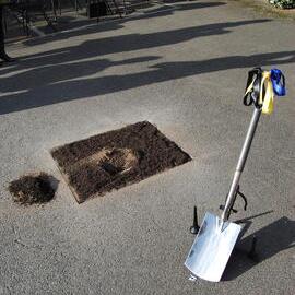 Turning of the sod ceremony for the new Performing Arts Facility, 2008