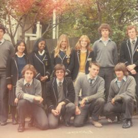 Some members of Hickman House, 1980