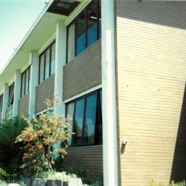 Senior Study Centre western elevation, 1989