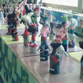 Craft room and puppets, 1962