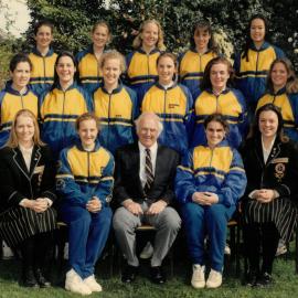 Girls first XI cricket team, 1993
