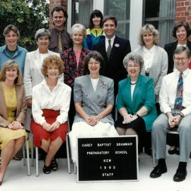 Preparatory School Kew staff, 1993