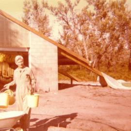 Toona's boat shed, 1981