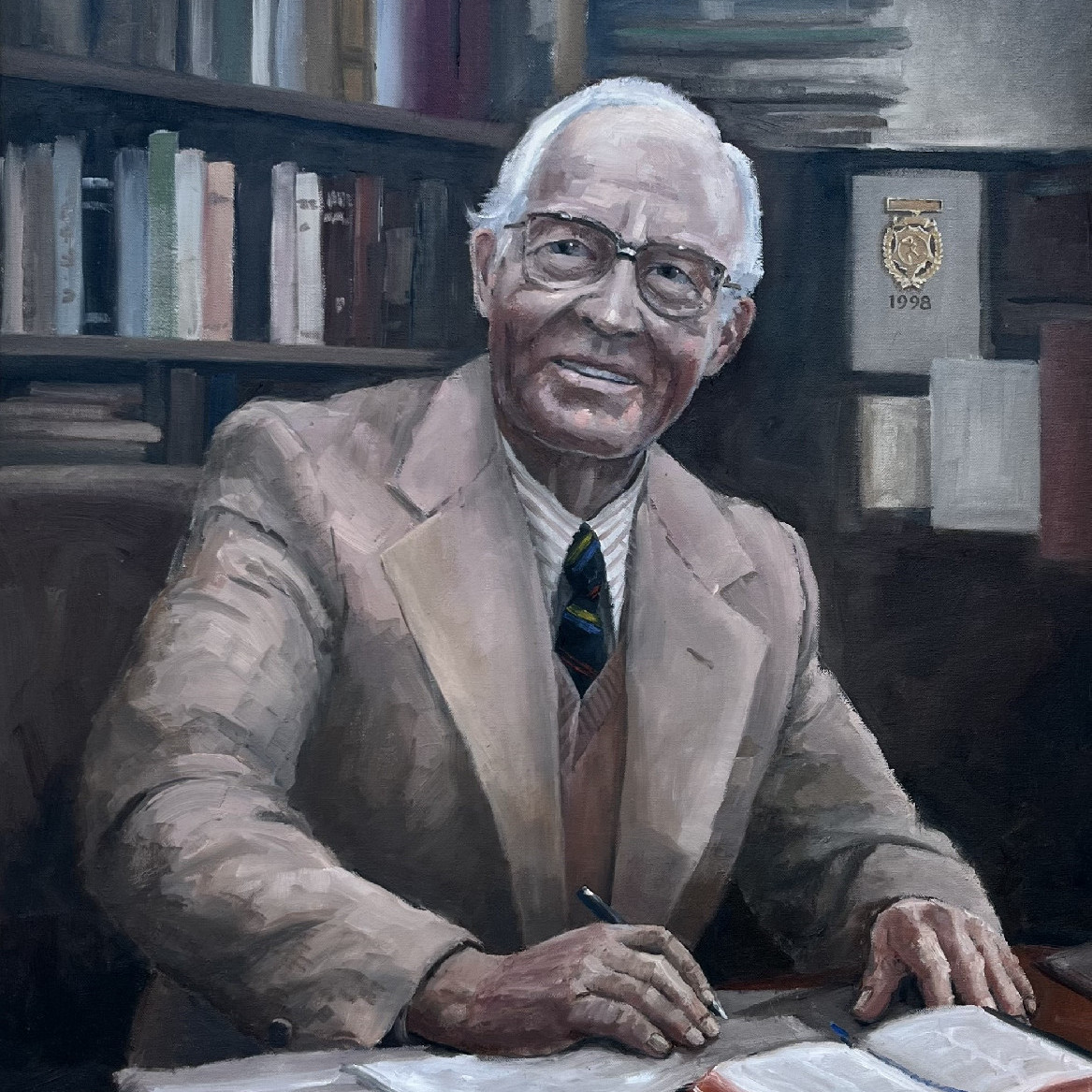 Portrait of Llew Evans, 2000