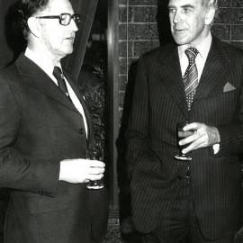 Dr Keith Farrer and Mr Malcolm Vawser, circa 1981