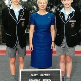 Donvale Shinkfield House captains, 2000