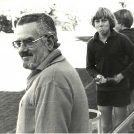 Graeme Burley with James Matthews, circa 1978