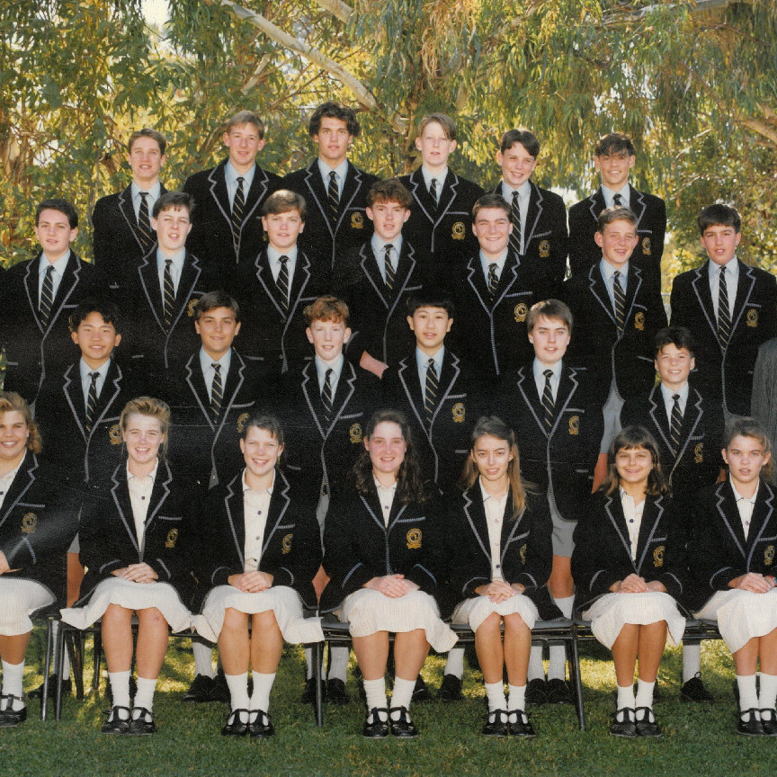 Year 9B, 1990