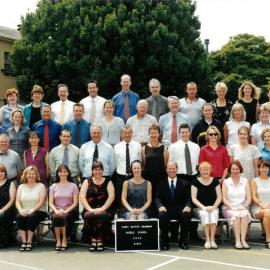 Middle School staff, 2003