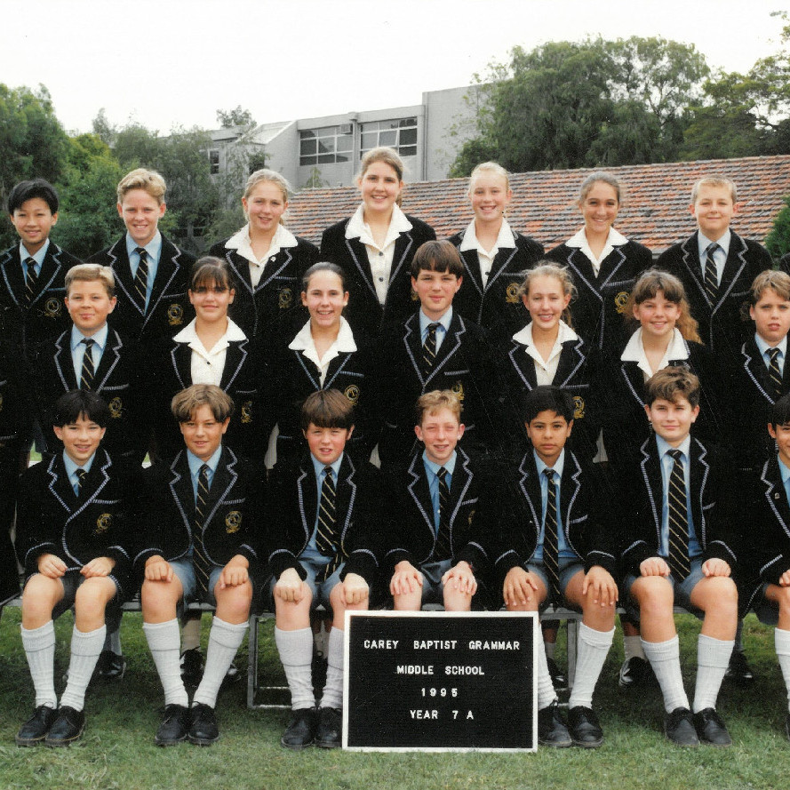 Year 7A, 1995