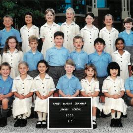 Junior School Kew Class 2D, 2000