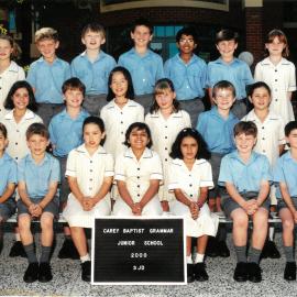 Junior School Kew Class 3JD, 2000