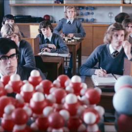 Senior chemistry lesson, 1974