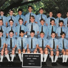 Middle School Class 7A, 1994