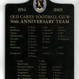 50th anniversary team, 2003