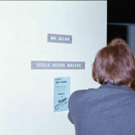 Mr. Allan's office, 1974