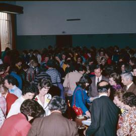 Unidentified function in the Memorial Great Hall, 1974