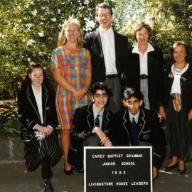 Junior School Livingstone House Leaders, 1993