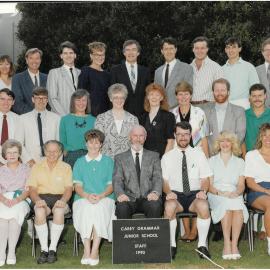 Junior School Kew staff, 1990