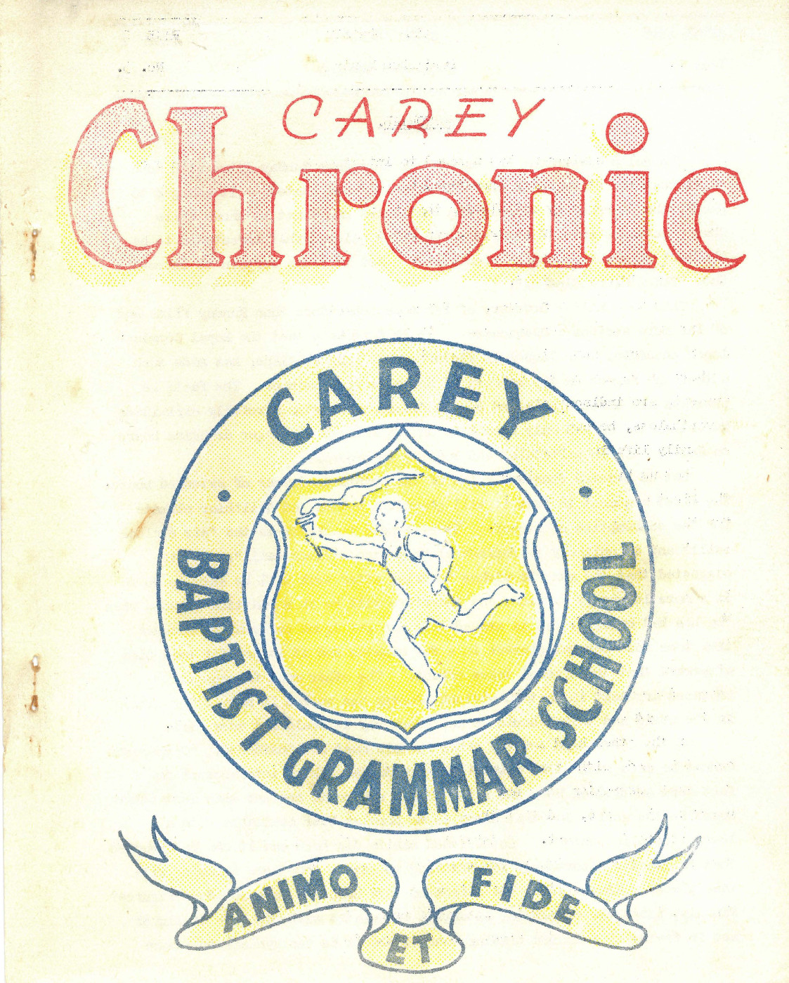 Carey Chronic, Vol. 2, No. 3 (April 1965) | Carey Collections