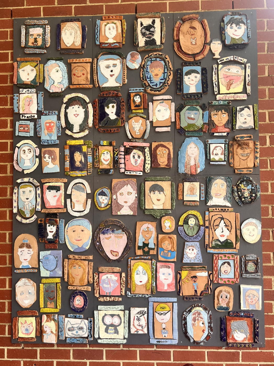 Self-portraits mural, 2011