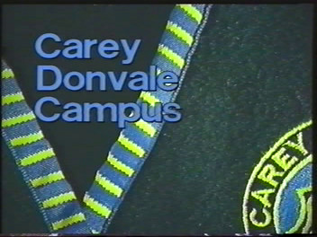 Carey Donvale campus promotional video, 1994