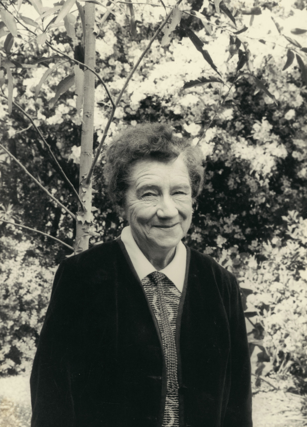 Molly Brown in 1976, at the time of her retirement from Carey